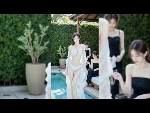 Discover the Allure of Gorgeous Chinese Beauties in Stunning Swimwear! Embrace Your Sensua