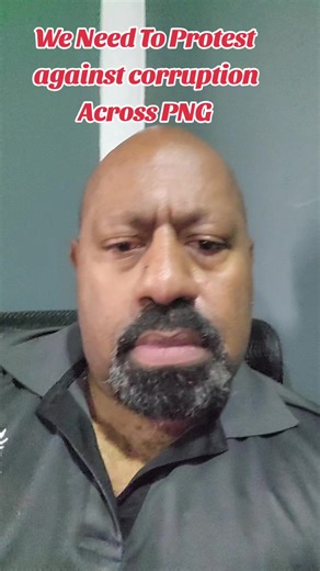 Peaceful Protest Against Corruption in PNG