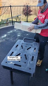 30M views · 132K reactions | Simple 2x6 Christmas Tree #christmas #decorations | Go Build Stuff | Facebook