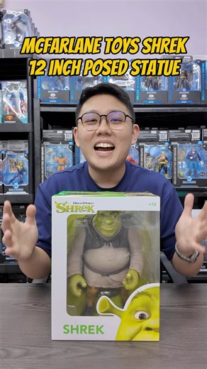 8.8K views · 71 reactions | Mcfarlane Toys Shrek 12 Inch Posed Statue is now available ON HAND for only ₱1,999!  Send us a message if you’re interested or you may checkout at our website!  You may also visit us at the Collector’s Quest Flagship Store located at the 3/F Shoppesville Greenhills Shopping Center San Juan City  #CollectorsQuestPH  | Collector's Quest PH | Facebook