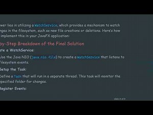 JavaFX Button Enablement: How to Disable a Button Until a Folder Exists
