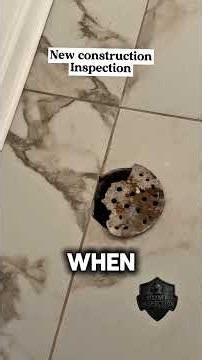 This new construction looked perfect at first glance, but the inspection revealed a different story.