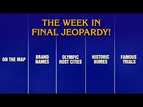 A Week in Final Jeopardy!: 10/27/25-10/31/25 | JEOPARDY!