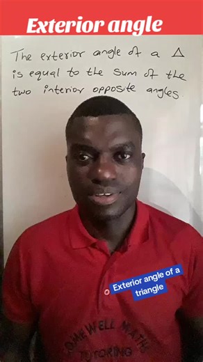 Understanding the Exterior Angle of a Triangle