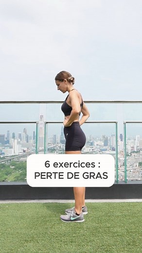 2.9K views · 194 reactions |  Sauvegarde : 6 exercices fullbody pour brûler un max de calories et perdre du gras  Cette séance de sport va te permettre de renforcer tout ton corps, raffermir tes jambes et affiner ta taille. .  Faire 2-3 séries  45s de travail / 15s de récupération ♥️ Abonne-toi pour plus d'idées d'exercices . #pertedepoids #pertedegras #abdosfessiers #remiseenforme #conseil #exercice | Candice Fitcoach | Facebook