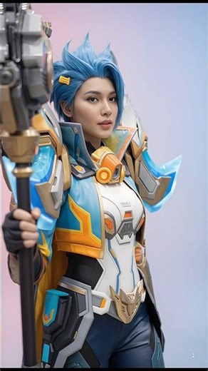Hilda Guardian Battalion Cosplay | MLBB Transformation