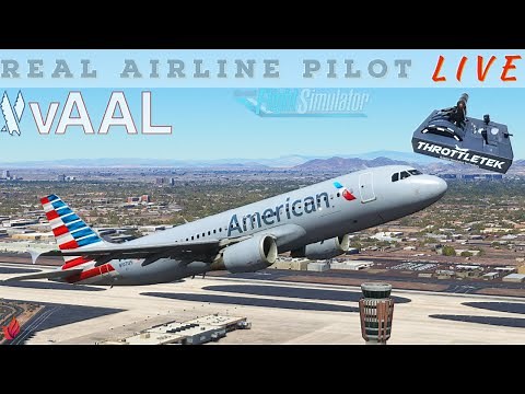 Phoenix Sky Harbor | vAAL | BMWorld | #msfs2020 | Real Airbus Captain | #fenix | #airbus