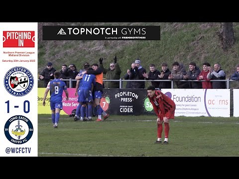 Worcester City 1 Long Eaton United 0 | Northern Premier League Midland Division