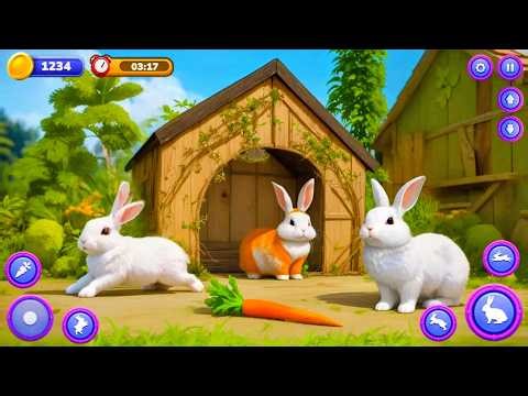 Rabbit Life Simulator Games - Android Gameplay