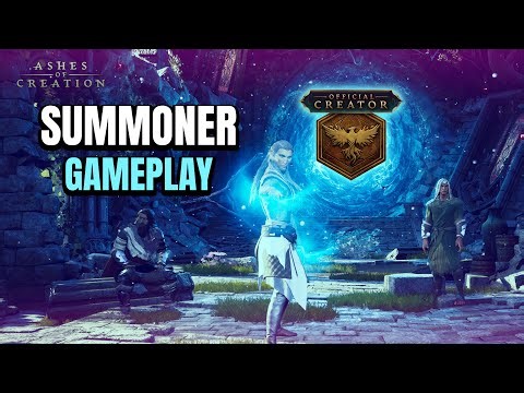 Ashes of Creation SUMMONER level 13 (Guide tomorrow!) AoC steam early access gameplay