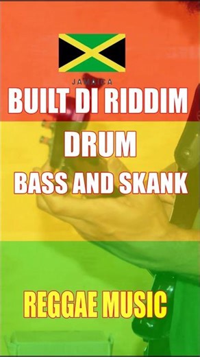 Reggae Riddim 🔥 Drums Meet Bass & Skank