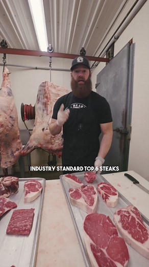 Steak Rankings #steak #butcher #ribeye #skirt #flatiron #tritip #chuckeye #filet #ranking #meat #meatlovers #delicious #beardedbutcher #fyp #viral
