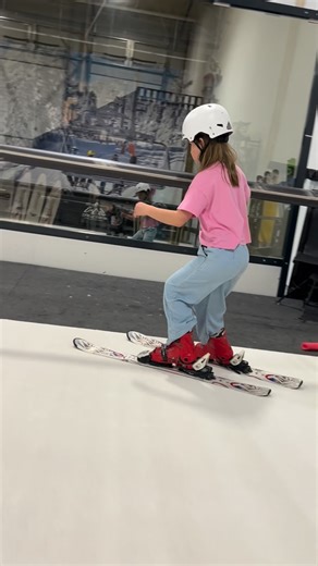 Infinity Slopes on Instagram: "Getting a feel for the carpet and smoothing out those turns 🎿! Although snow is light in Colorado, we run our slopes rain, snow, or sunshine! Learn or level up your form at your pace! #infinityslopes #ski #snowboard #northerncolorado #skiing"