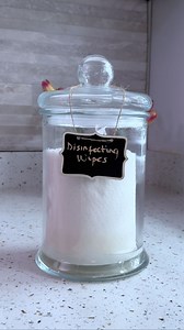 776K views · 88 reactions | This DIY disinfecting wipes are a game changer!!! They are so effective at disinfecting and keeping your surfaces clean and germ free, they’re also cost effective and the absolute easiest to make with only 3 ingredients!!! Alcohol, Dish Soap and Essential Oil  What do you think? #disinfectingwipes #thekitchenmuse | The Kitchen Muse | Facebook