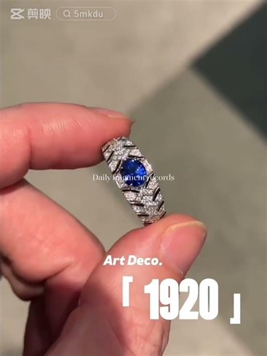 1920 "Design Jewelry Set Series, Versatile for Daily Fashion #ring#jewel#jewelry