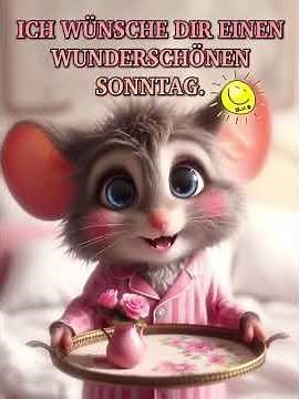 Guten Morgen Grüße ☕ Wunderschöner Sonntag für dich!