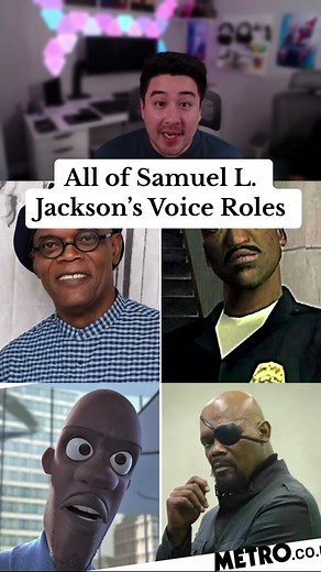 All of Samuel L. Jackson’s voice roles #theincredibles #boondocks #samuelljackson #voiceactor