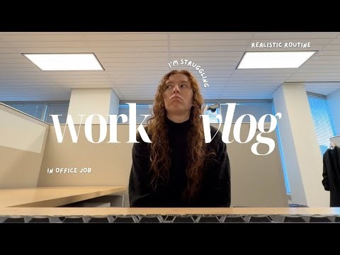 WORK VLOG | i've had a rough time 😔🤍 5am routine, in office days, quiet evenings, honest chats