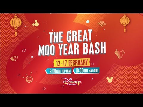 Disney Channel Asia - The Great Moo Year Bash - Promo (February 2021)