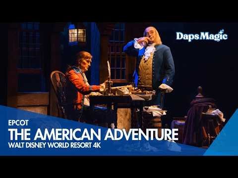 American Adventure | EPCOT | Walt Disney World Resort 4K 🇺🇸✨