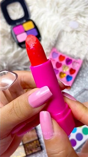 ASMR Makeup Set No Talking Satisfying Unboxing Review Video Sounds Fast Lipstick #makeupset