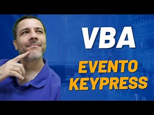 Evento KeyPress - VBA Avançado