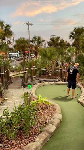 4.8K views · 45 reactions | When visiting Myrtle Beach, mini golf isn't just a game-it's an epic adventure that has earned the area the title of "Mini Golf Capital of the World". ⛳️ #DiscoverSC Hawaiian Rumble, North Myrtle Beach | Discover South Carolina | Facebook