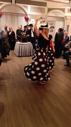 Dance Girls Brooklyn NY Republican Christmas Party