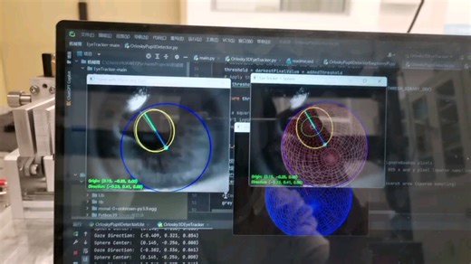 eyetrack 眼动追踪 opencv