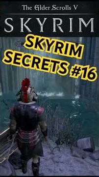 Skyrim Secrets #16: Solstheim Hidden Chest (Secret Fireplace Escape) | Skyrim