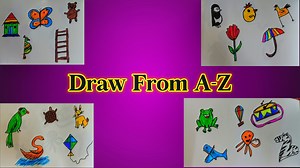 Draw anything from the letters (A to Z) | Abul Hassan | Skillshare