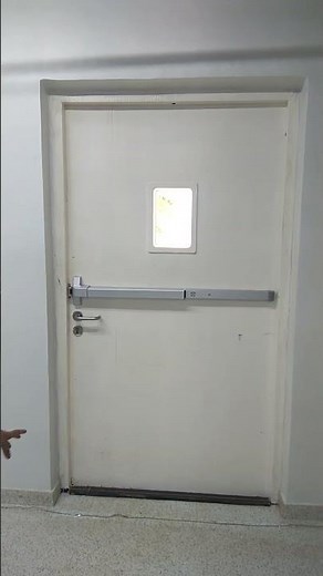 Panic Bar fire Exit door inbuilt hooter Device testing
