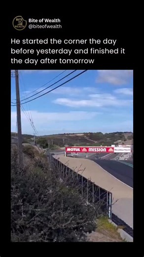 Bite of Wealth on Instagram: "Laguna Seca’s Corkscrew: Where Gravity Loses and Driving Becomes Art This happened at Laguna Seca, diving into the Corkscrew—one of racing’s most brutal sections. Entry speed? 170 km/h. Power? 900+ hp to the rear wheels. Drop? 18 meters while the car is sideways. It’s not just drift. It’s a fight against gravity, physics, and the instinct to correct. Most drivers take the corner. He draws it in the air. When the car should snap loose, he balances it. When the tire s