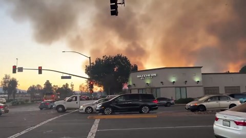 US: Businesses evacuated as vegetation fire breaks out near San Diego River in Santee