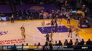 1.6M views · 59K reactions | BANG! LEBRON HITS THE GAME-WINNER OVER CURRY!!! Bron said after the game that he could not see properly. LOL. We’ll take it! Thank you, LBJ!  Via @Pickuphoop #LakersForLife #LakersNationPH #LoyaltySpanning7292miles #Lakers Follow us on Twitter and IG: @LakersNation_PH Follow us on Spotify and subscribe on Apple Podcasts: The Lakers Nation PH Podcast. | Lakers Nation Philippines | Facebook