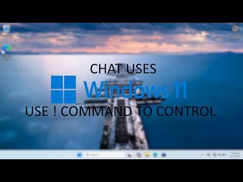 Chat uses Windows 11