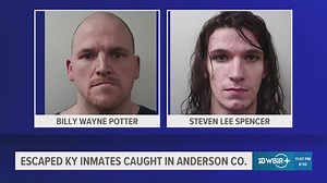 Update: Escaped Kentucky inmates arrested after stealing Tennessee vehicle