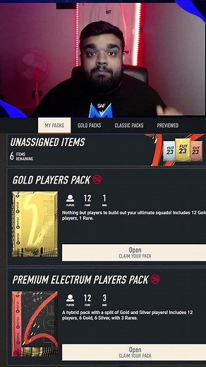 FIFA Completionist Set Glitch - Free Gold Players Pack and Premium Electron Players Pack