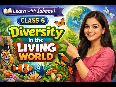 Diversity in the Living World | Class 6 Science Chapter 2 | Easy Explanation for Exams