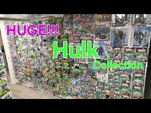 My HUGE carded Hulk Collection Room Tour!