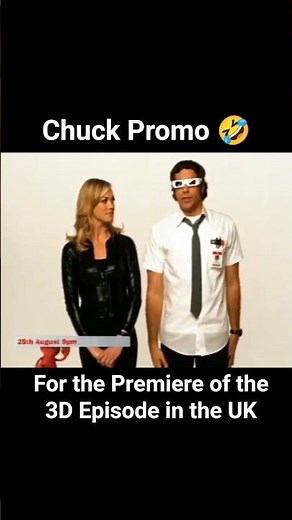 Chuck vs the Third Dimension: Funny Promo with Yvonne Strahovski & Zachary Levi #comedy #funny