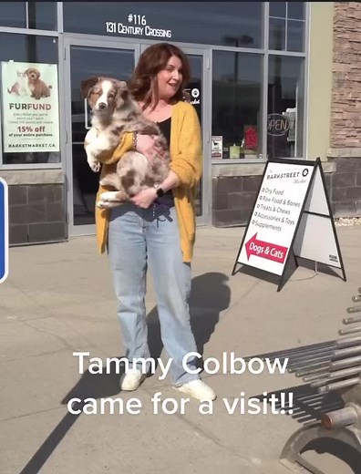 We were honored to have Tammy stop by for a visit and speak to Tracy about our little stores ♥️ @Tammy Colbow Hey Everyone! It's Tuesday & I'm Tammy Colbow with Royal LePage Noralta Real Estate and today I'm at The Barkstreet Market Spruce Grove located at 📍 #116-131 Century Crossing, Spruce Grove. Where do I begin?? The Barkstreet Market Spruce Grove offers so much, you won’t believe it until you see it!! If you have a cat or dog, this place is the perfect one stop shop!! They have it all from