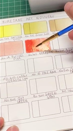 Chris Foster Design | Kuretake Swatches part 5