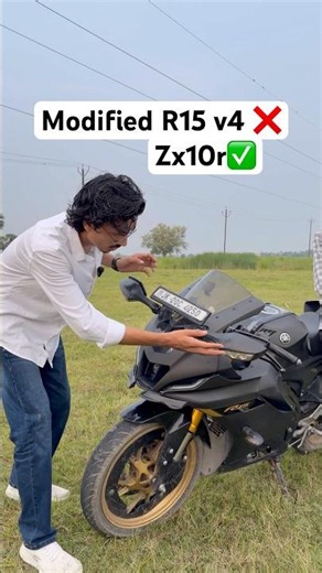 2026 Yamaha R15 V4 Modified Review #shorts #automobile #bikereview #r15v4 #biker #trending #mt15
