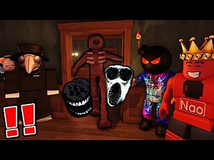 怪物に襲われるドアに100回入り続けるホラゲー完全攻略してみた -ロブロックス[りりちよ]