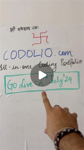 Siddharth Singh on Instagram: "It’s LIVE now!! Your All in One Coding Portfolio Tracker: CODOLIO is READY. Unlock your coding portfolio on codolio.com . . #coding #dsa #cp #placements #google #microsoft #programming #tech"