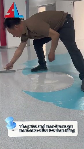 Epoxy colored sand floor paint is the first choice for interior decoration