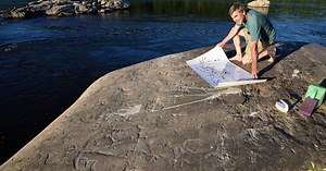 Here's how you can see 1,000-year-old Native American rock art in the Susquehanna at Safe Harbor