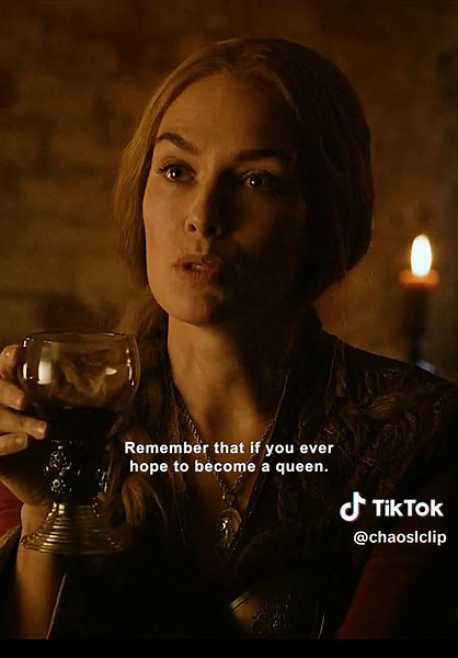 Cersei made Sansa drink #movie #sansastark #serseilanister #foryou #video #queen