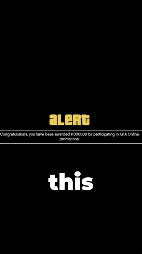 Rockstar Is Giving GTA Players $1,000,000 #shorts #gta